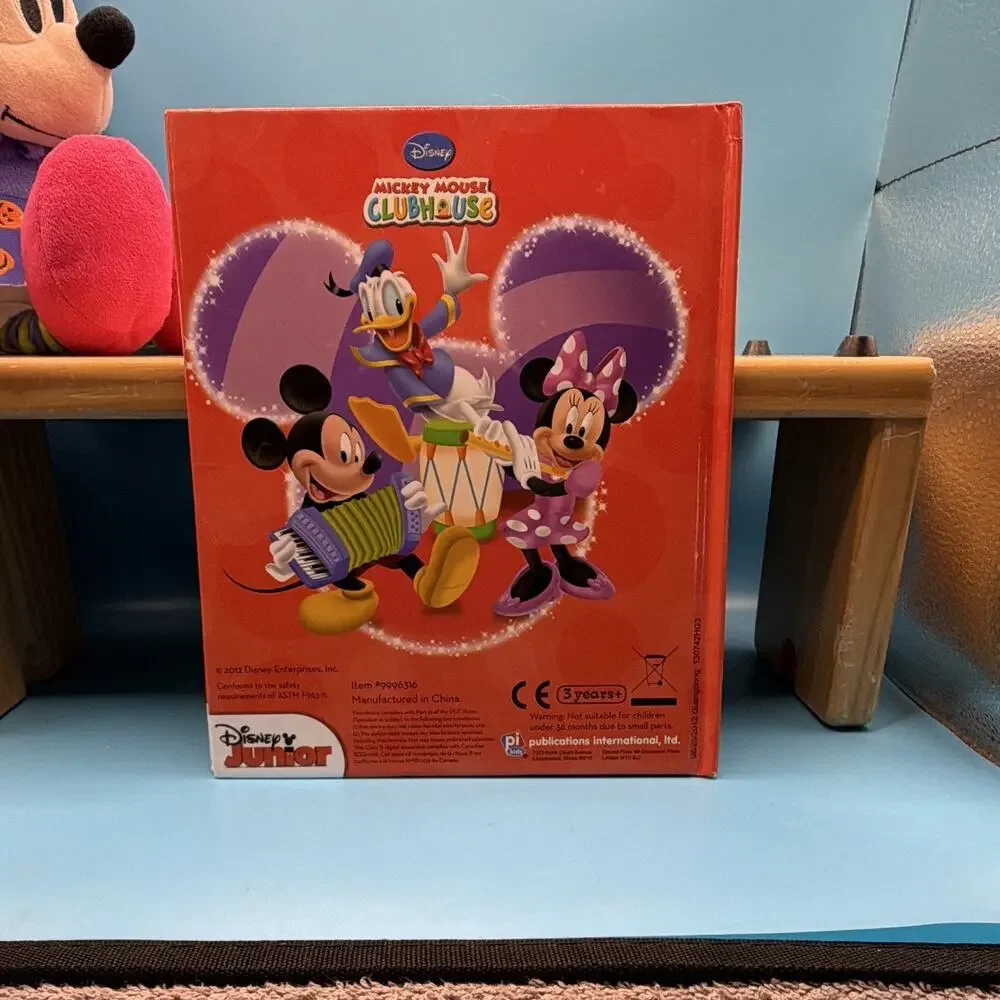 Disney Minnie Mouse Halloween Witch Plush , and play with Mickey book.